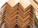 Triangular steel