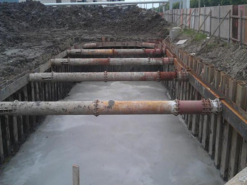 Steel sheet pile And Action