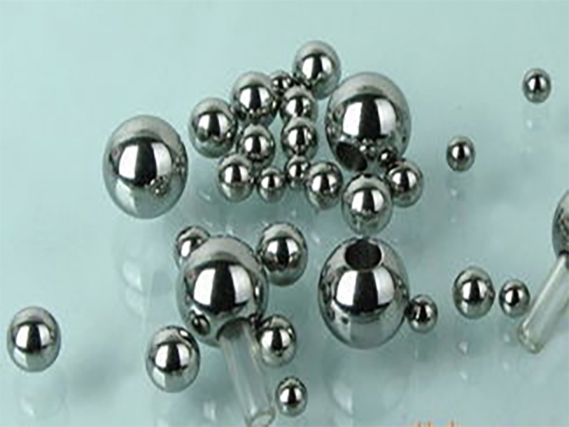 Steel ball surface heat treatment
