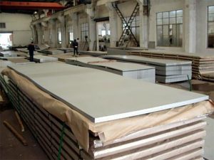 Hot rolled stainless steel plate