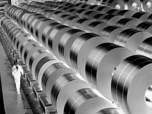 Phosphate treatment of steel surfaces